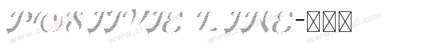 POSITVIE LINE字体转换